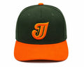 Green Flame Snapback front