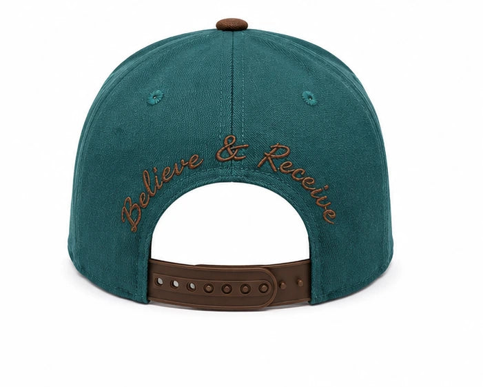 Heritage Teal Cap rear